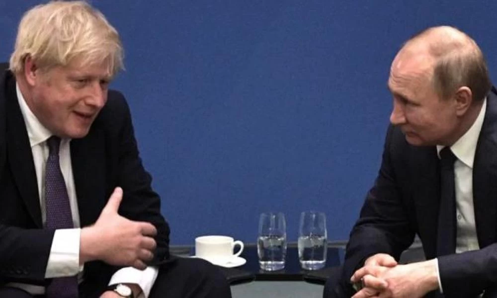 Τζόνσον: Αιχμές κατά Πούτιν-«Εισέβαλε διότι φοβάται το ουκρανικό μοντέλο ελευθερίας»